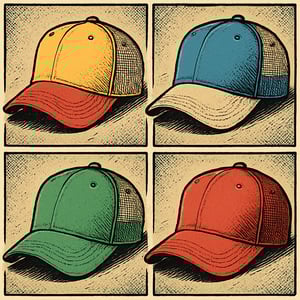 Custom trucker caps Keep them plain and dont add text to the image